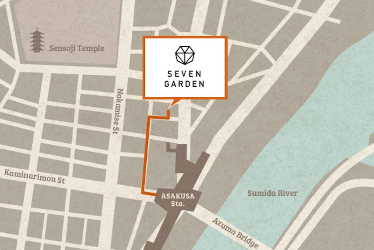 Hotel Seven Garden طوكيو المظهر الخارجي الصورة